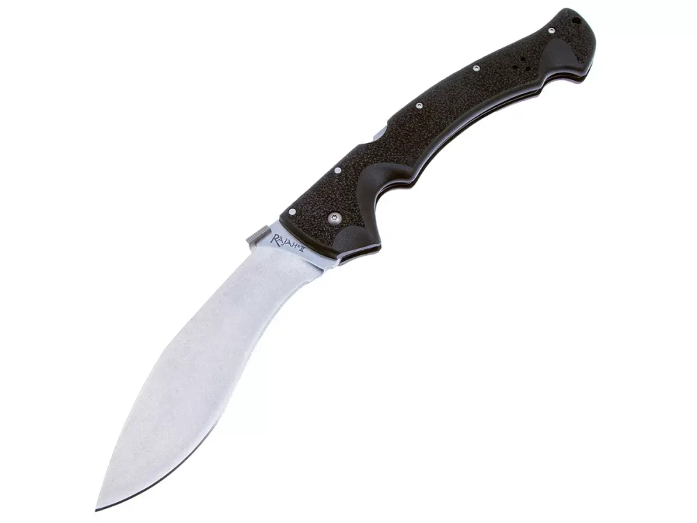 Нож складной Cold Steel Rajah II, сталь AUS10A, рукоять Griv-Ex (CS-62JL)