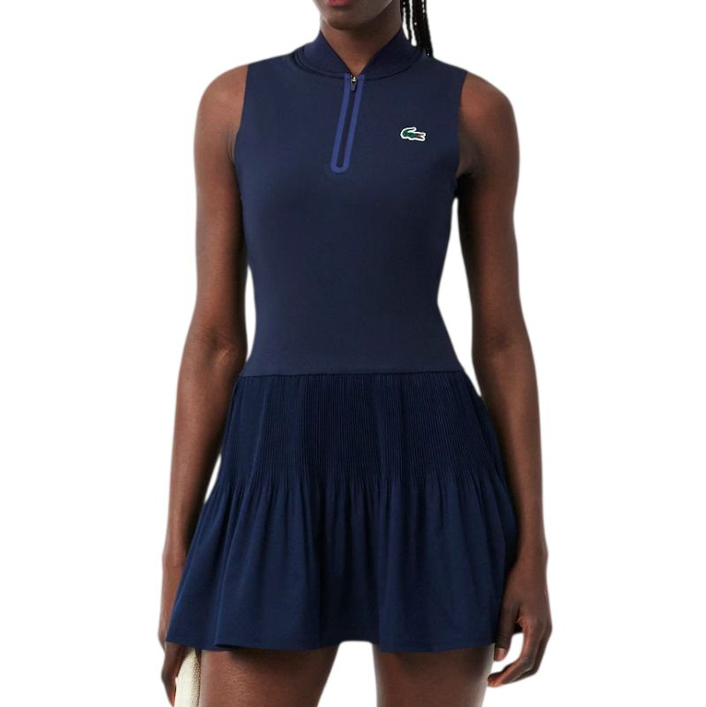 Теннисное платье Lacoste Ultra Dry - navy blue