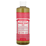 Dr. Bronner's, Чистое кастильское волшебное мыло 18 в 1, розовое, 473 мл (16 жидк. Унций)