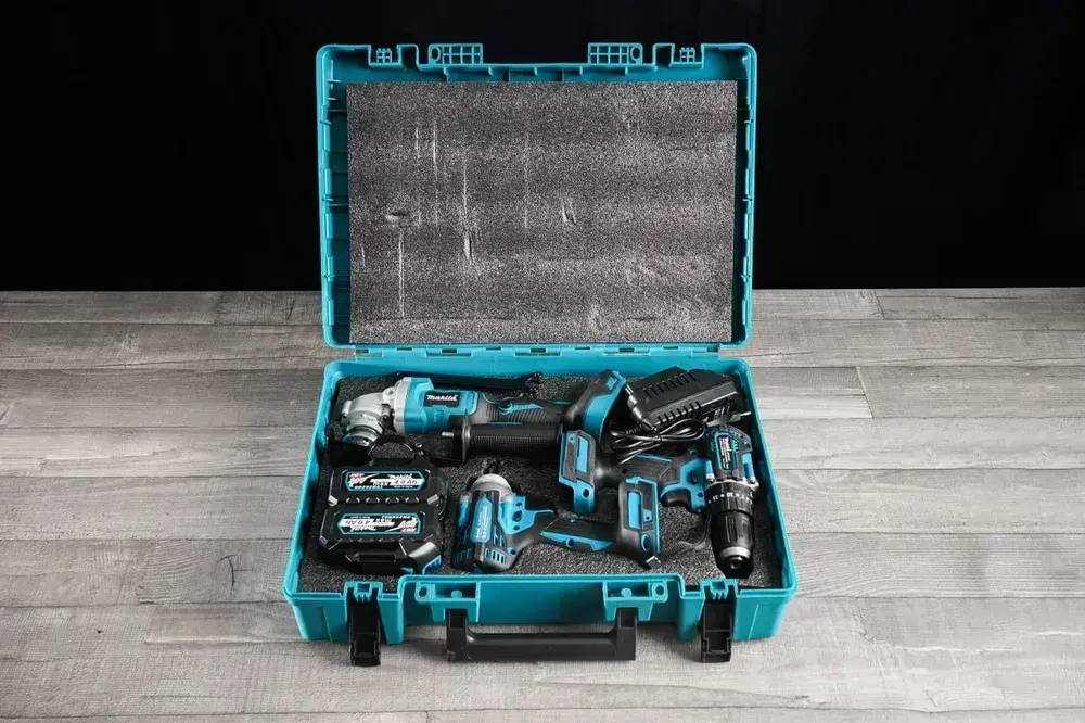 Набор электроинструментов аккумуляторных 3 предмета (Болгарка, Гайковерт, Шуруповерт)