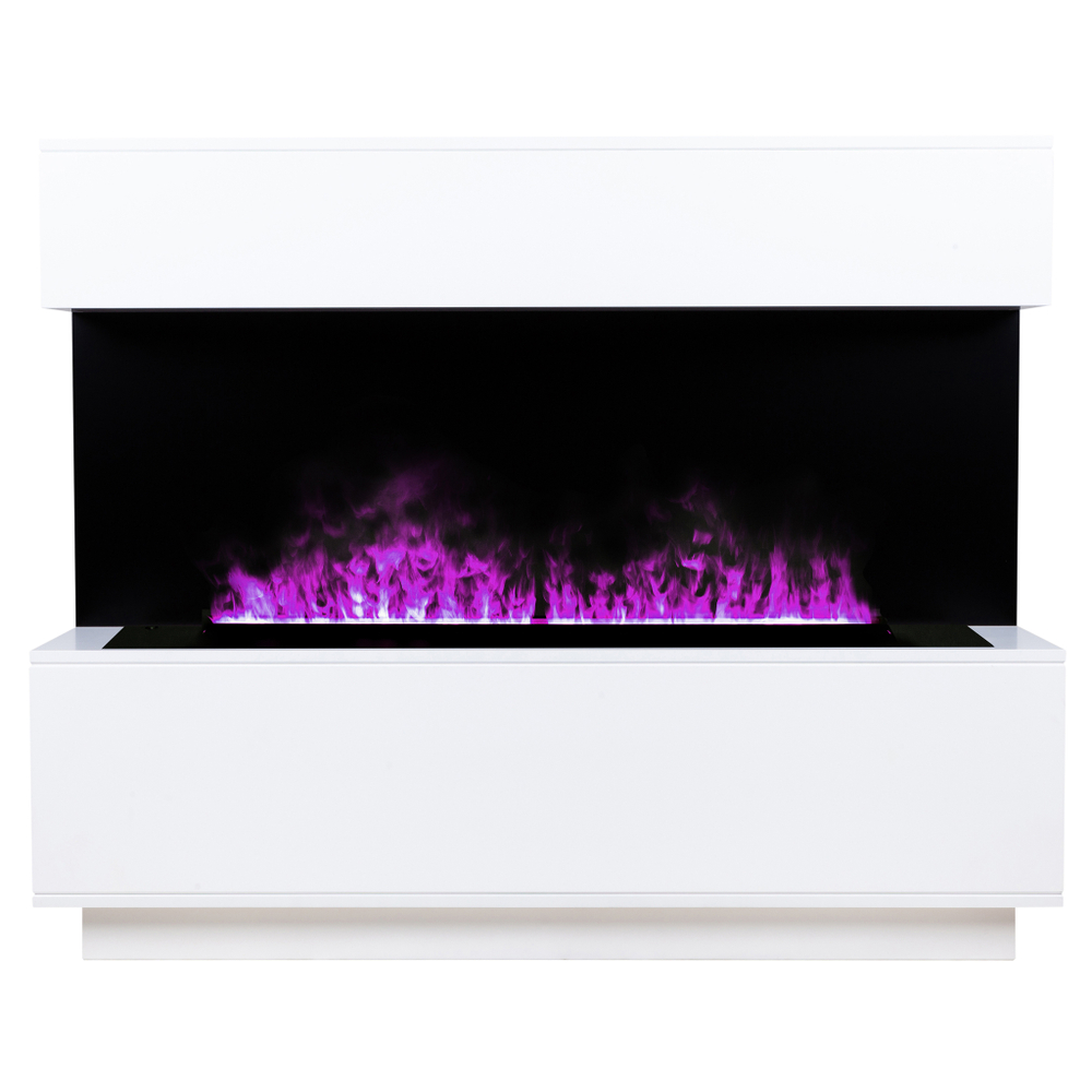 Каминокомплект Real Flame Modern CST1000 WT-P511 с очагом 3D Cassette 1000 LED RGB