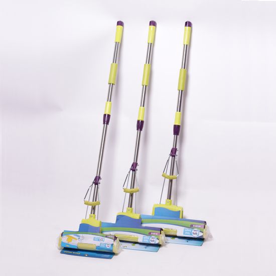 Швабра ELITЕ ECO телескопическая рукоятка 125 см. запаска 27 см. Valsar VS-0311