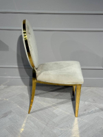 Стул обеденный Ist Casa София, 45х42х92, бежевый, золото