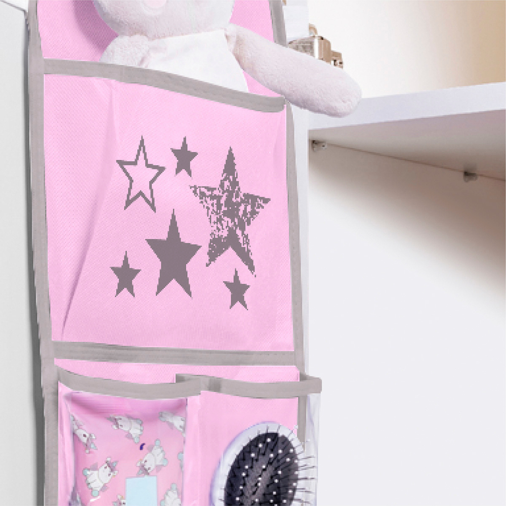 Кармашки для детского сада на резинке. Звезды