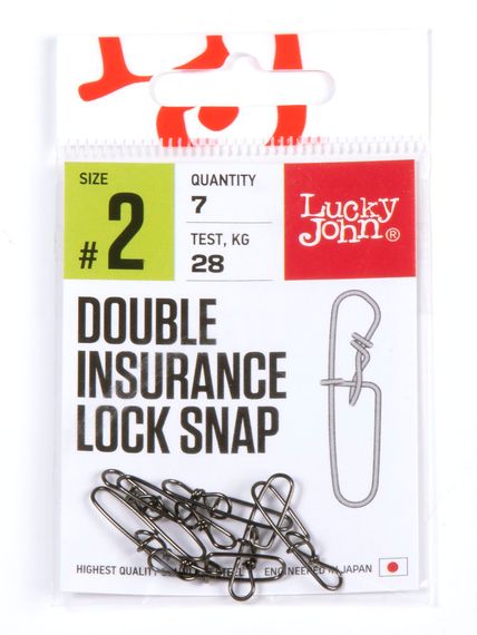 Застежки LJ Pro Series DOUBLE INSURANCE INSIDE LOCK SNAP 002 7шт