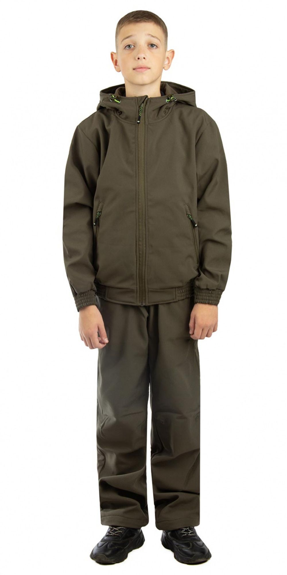 Костюм детский Барс NEW (полофлис, хаки)