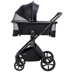 Детская коляска Sweet Baby Elegante 3 в 1 Chrome Black