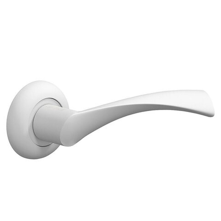 Ручка дверная Bravo A-423 (пром.) W Белый