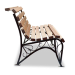 Скамейка стальная «Ривьера»