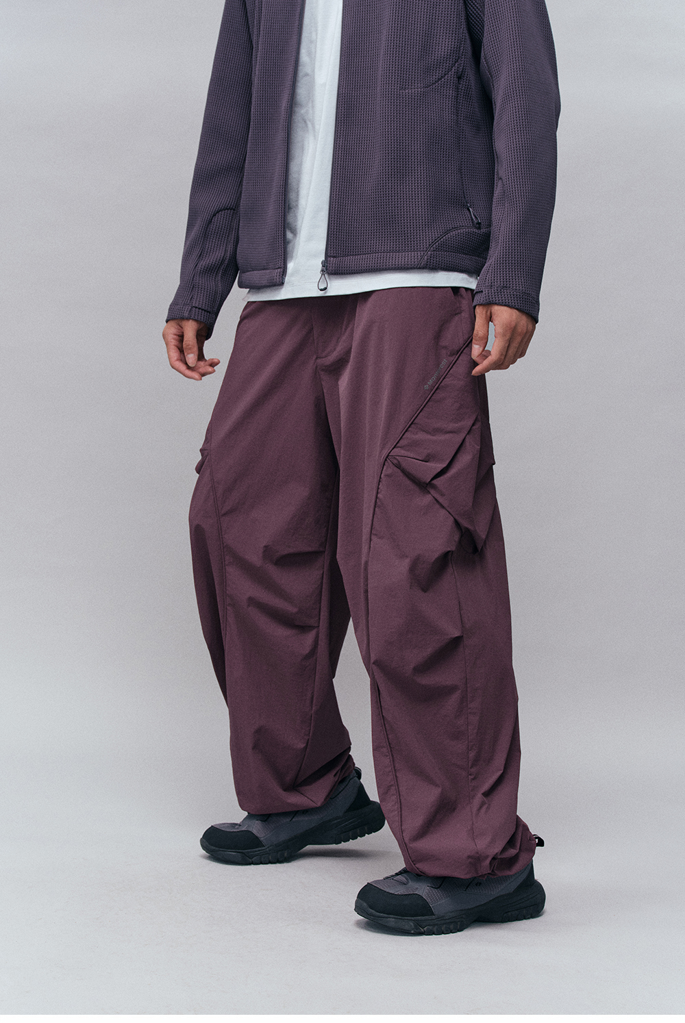 Брюки Monterest Outdoor Water-Repellent Multi-Pocket Lightweight Hiking Cargo Wine