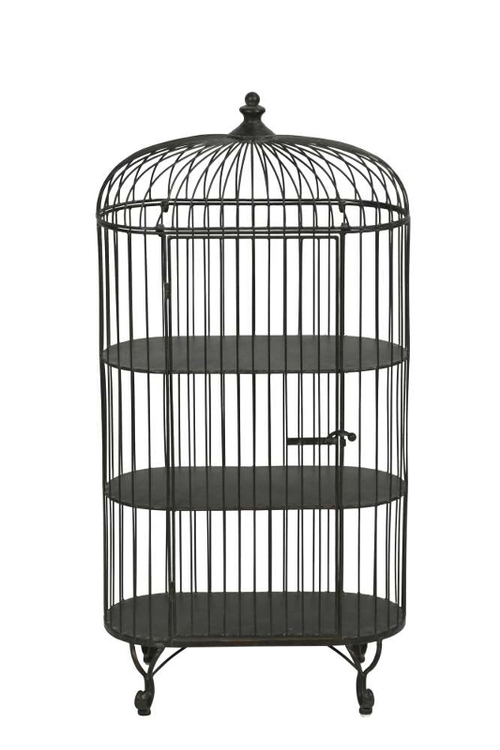 Стеллаж "Птичья клетка" 50x28xH100см Металл