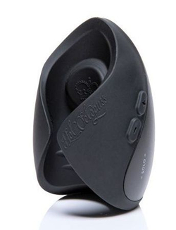 Черный инновационный мужской осциллятор PULSE SOLO ESSENTIAL