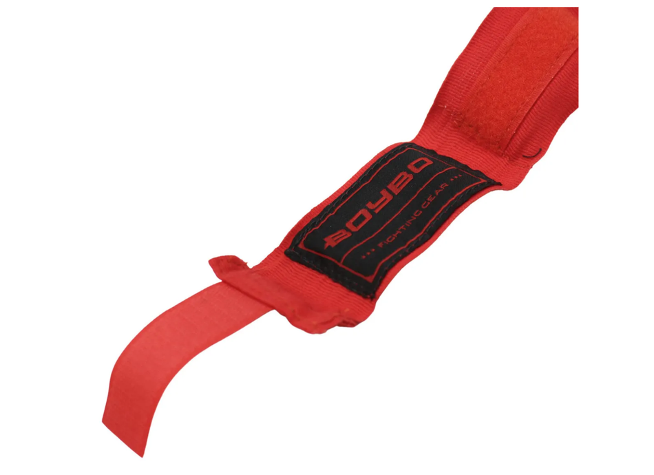 Бинты BoyBo хлопок-эластан, Красный