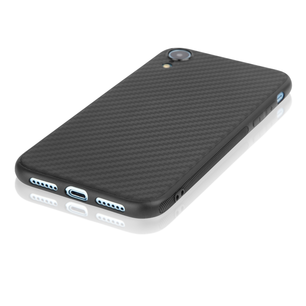 Чехол ROSCO для Apple iPhone XR оптом (арт. IPXR-CARBONE-BLACK)