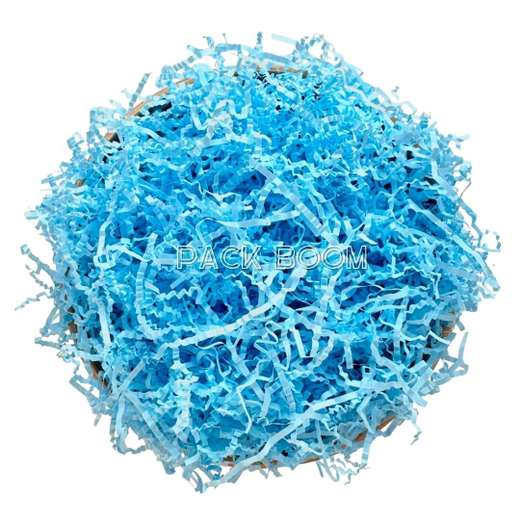 Наполнитель бумажный голубой, 2 мм