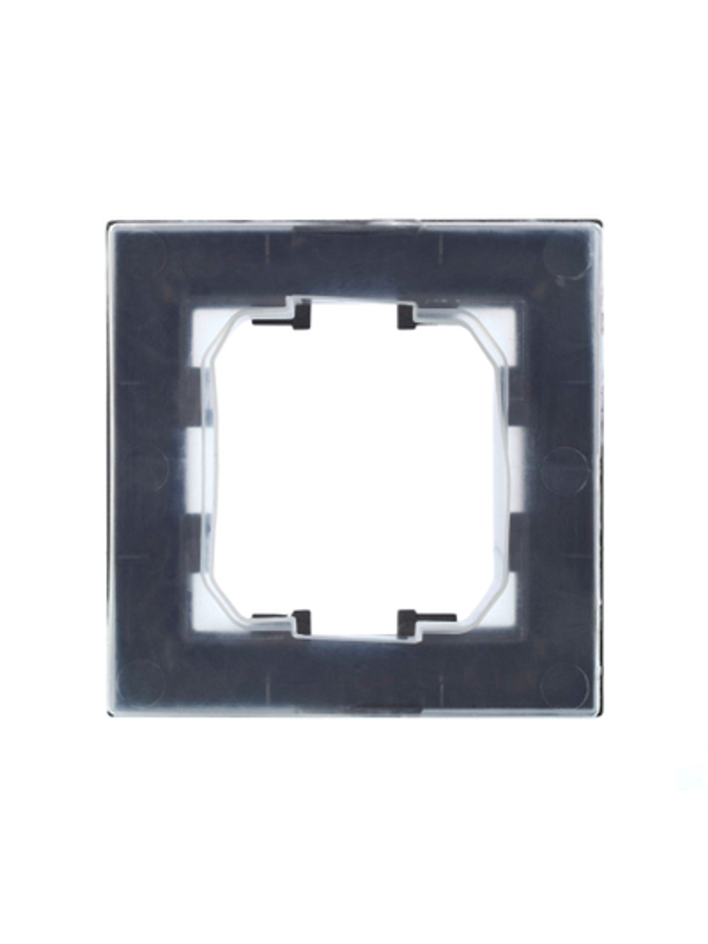 BRITE Рамка 1-местная IP44 РУ-1-БрС-44 сталь IEK