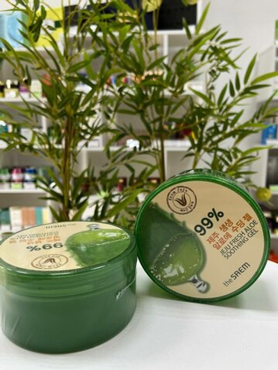 Гель The Saem "Jeju Fresh", алоэ, для всех типов кожи, 99%, 300 мл