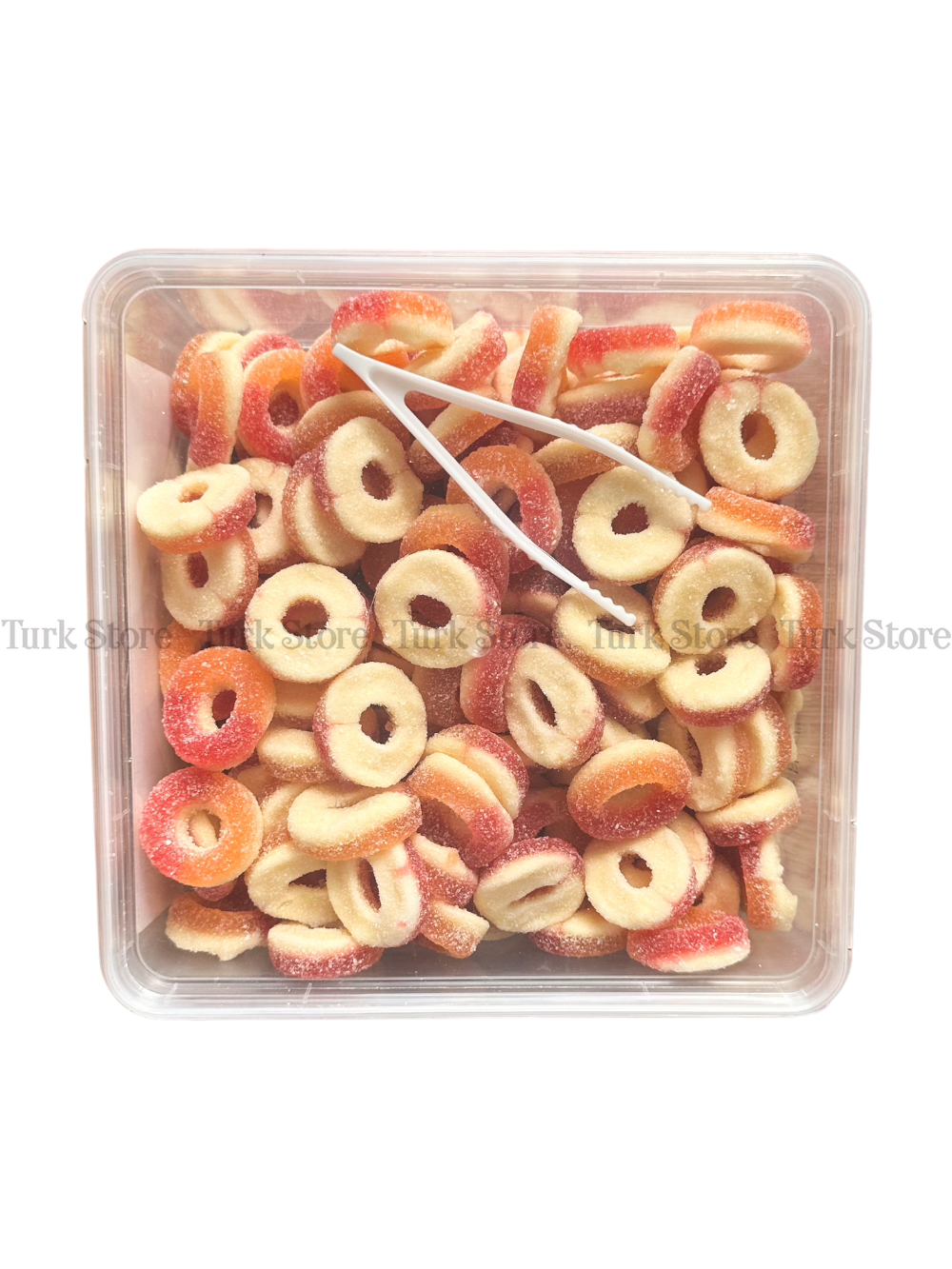 Жевательный мармелад Bebeto Peach Rings (1080гр)