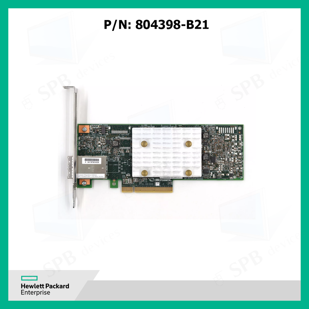 Контроллер HPE SMART ARRAY E208E-P SR 12G SAS PCIE PLUG-IN CONTROLLER 804398-B21 836267-001