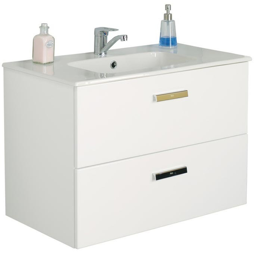 Тумба под раковину Roca Victoria Nord  80х45см ZRU9000032  белый