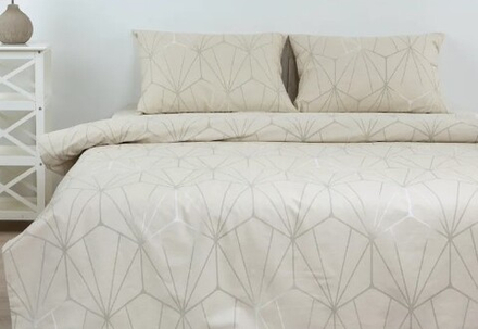 КПБ 2 сп с простыней на рез. 140х200 БЯЗЬ "ББ11"