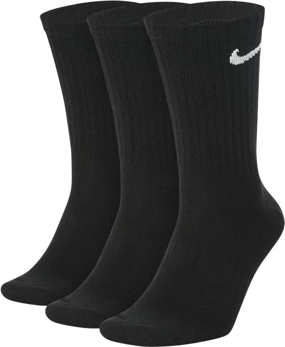 SX7676-010 НОСКИ U Nike EVERYDAY LTWT CREW 3PR