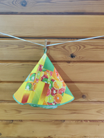 Полотенце кухонное, круглое, 2 шт, вафельное полотно