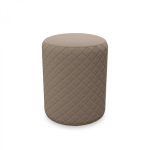 Стеганный пуф Кофе с молоком