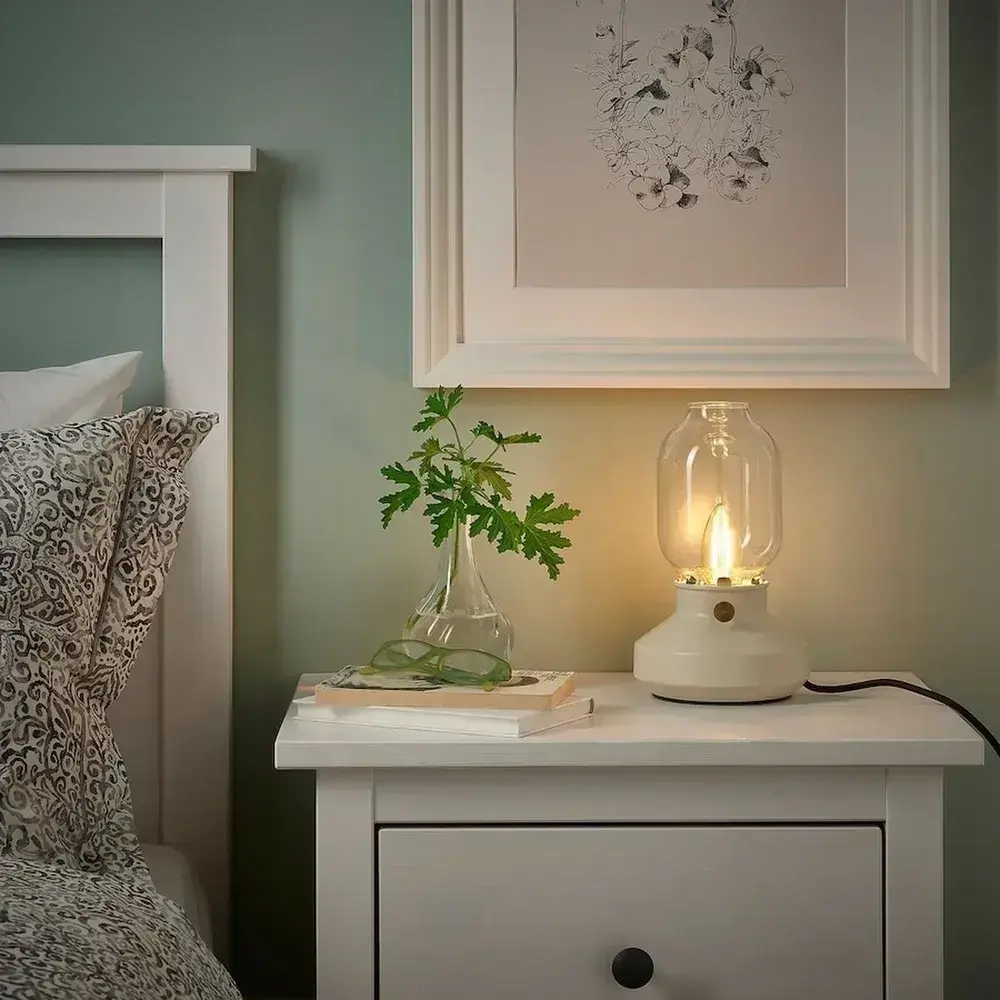 Светодиодная лампочка IKEA LUNNOM (ЛЮННОМ), E14, 210 люмен, регулируемая, теплый свет, 1.7 Вт, 1 шт