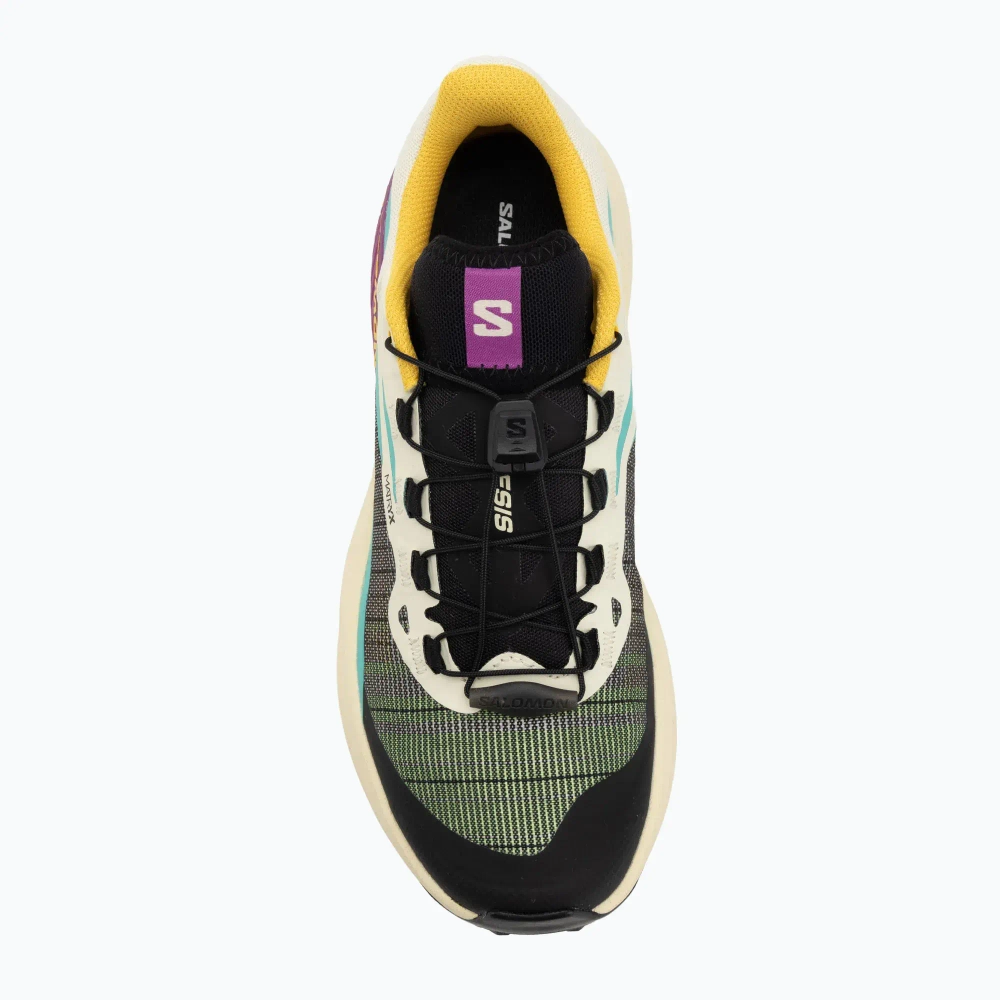 Женские Кроссовки для бега Salomon Genesis transparent yellow/black/willowherb
