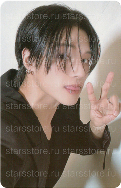 Фотокарта Wooyoung ATEEZ - GOLDEN HOUR : Part.2 (EVERLINE)