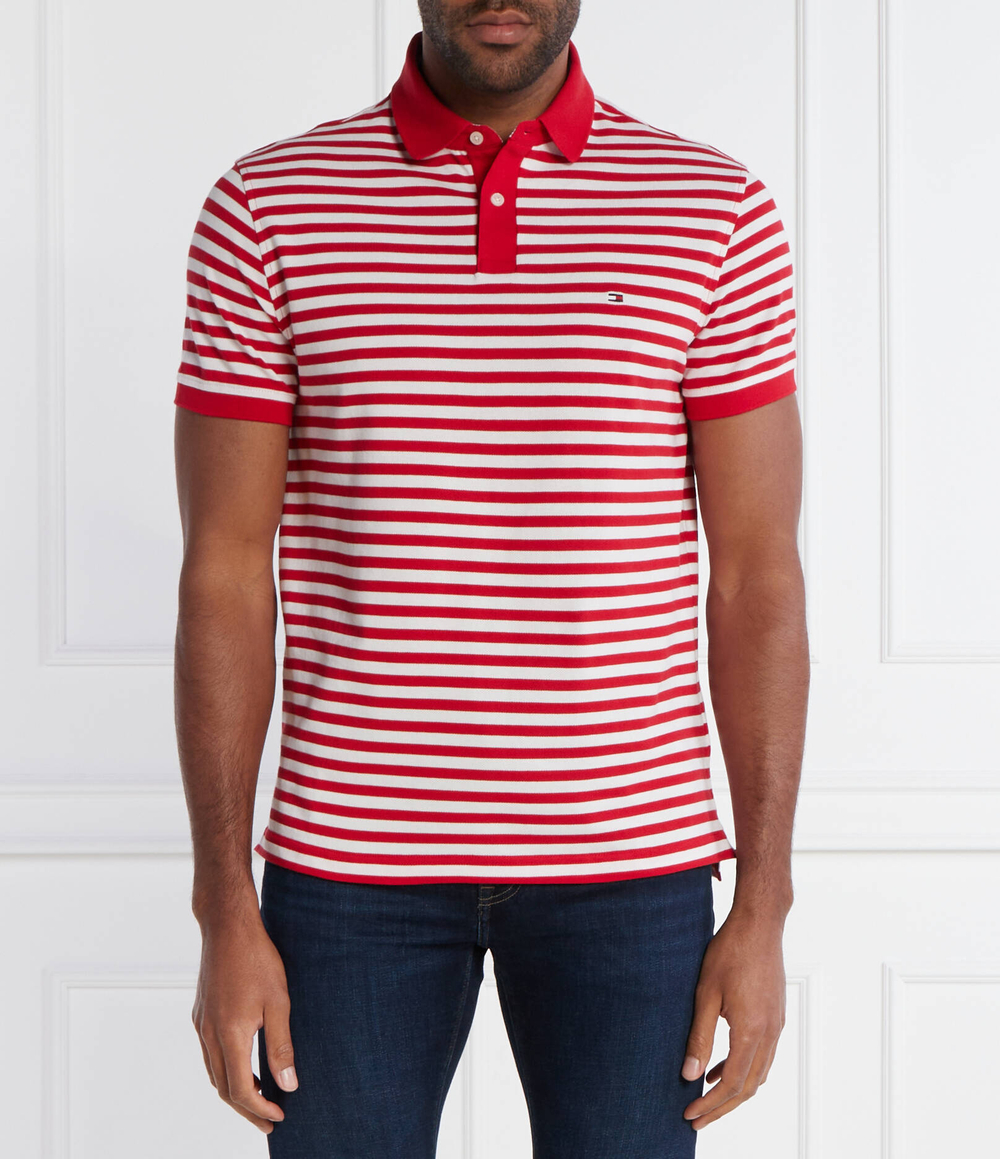 Поло 1985 Tommy Hilfiger - красный(MW0MW17770)