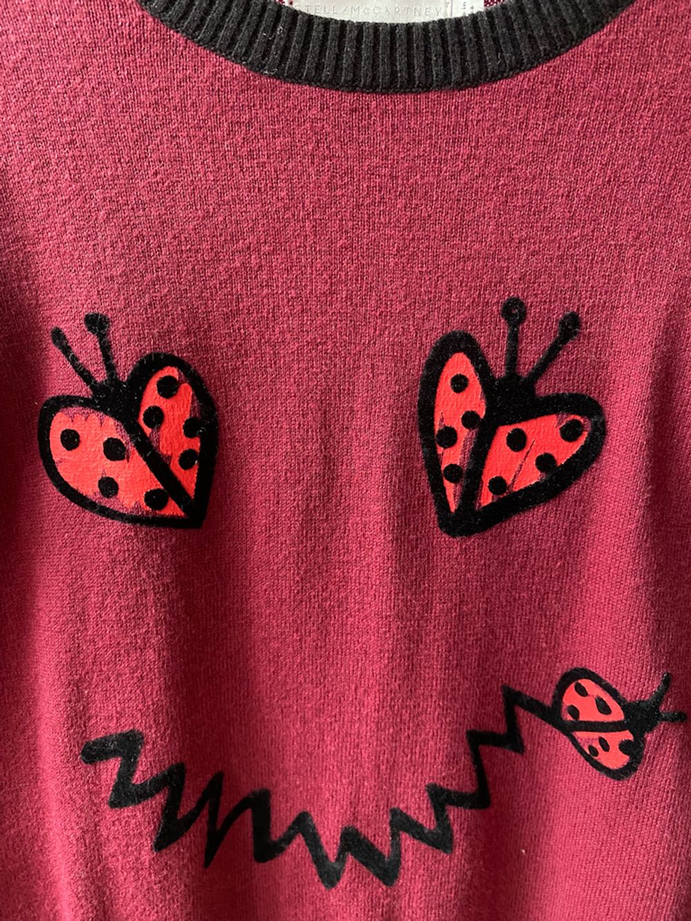 Новый хлопковый свитер Stella McCartney, 116