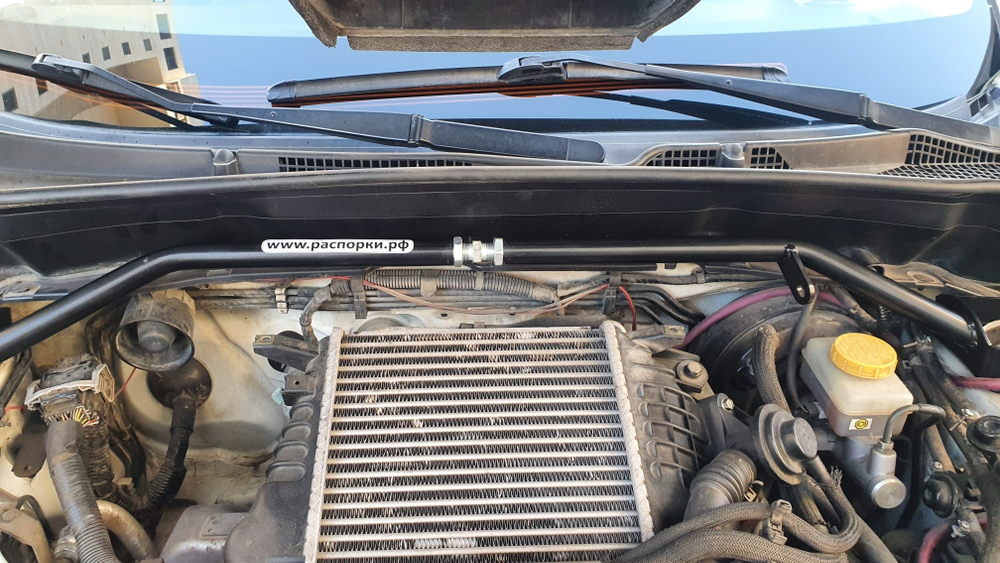 Распорка передних стоек (регулируемая) Subaru Forester 3 (SH) и Subaru Impreza (GH)