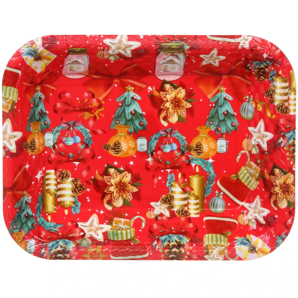 Поднос пластиковый «Сказочная роскошь» 28,5*21,5*4см