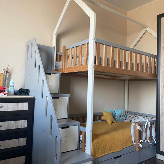 Детская кроватка Джула (Jula) из массива бука