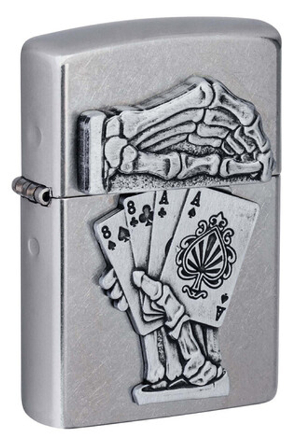 Зажигалка ZIPPO 49536 Dead Mans Hand Emblem Design