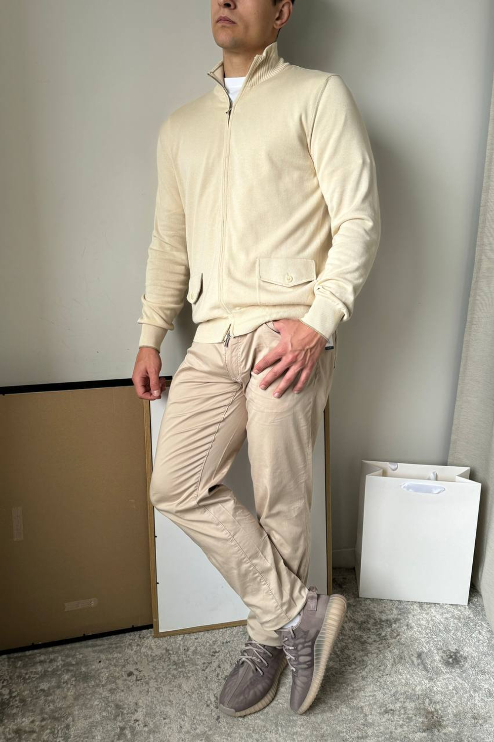 Хлопковый кардиган Loro Piana, 52 (L/XL)