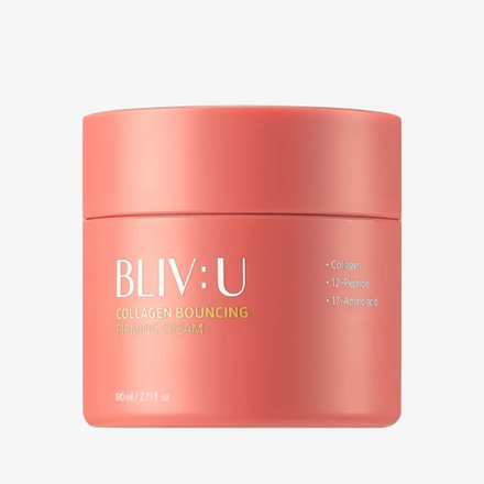 BLIV:U Коллагеновый крем для тургора кожи с пептидами Collagen Bouncing Firming Cream (80 мл)