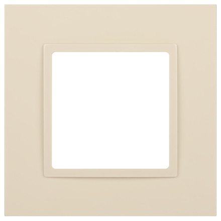 Рамка для розеток и выключателей ЭРА Elegance 14-5011-02 Classic, на 1 пост, сл.кость