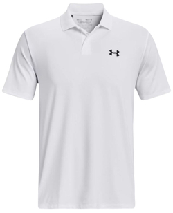 Мужское теннисное поло Under Armour Men's Performance 3.0 Matchplay - белый