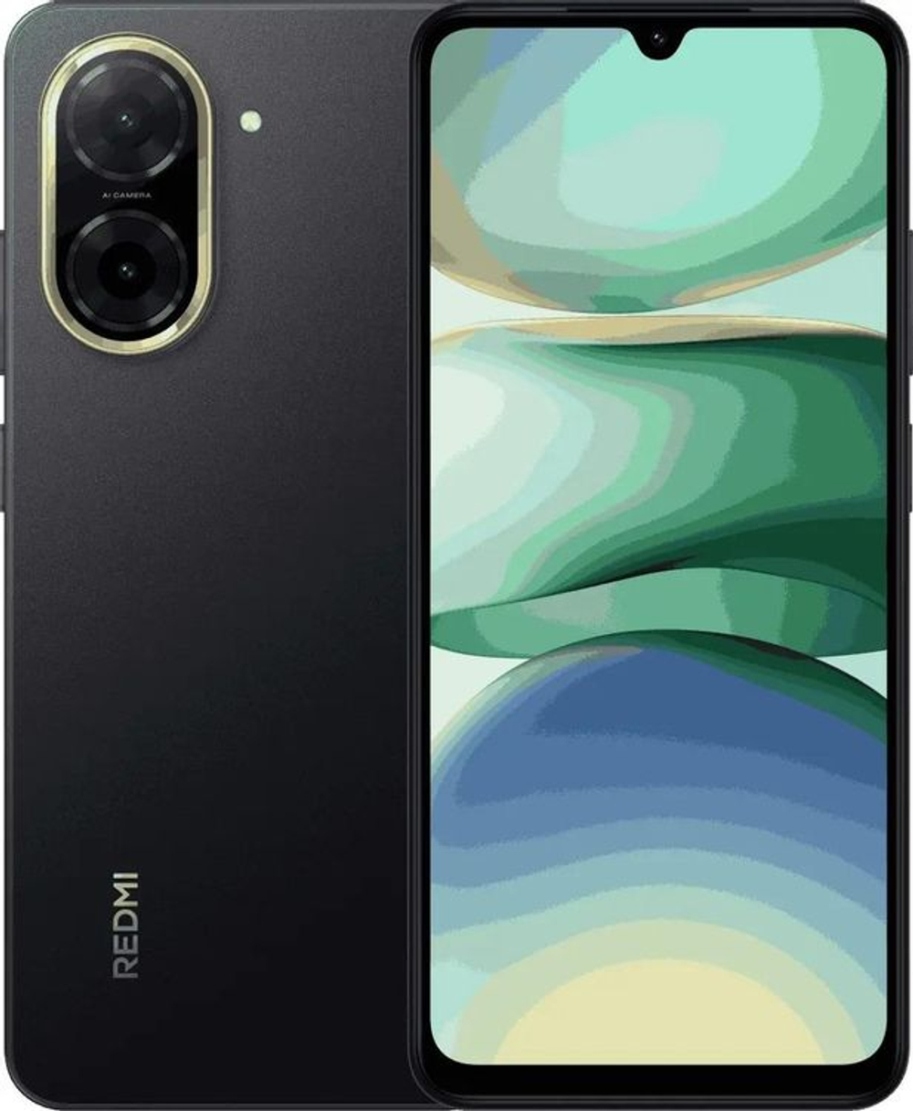 6.88" Смартфон Xiaomi REDMI A5 4/128Gb,  IPS,  120Гц,  5200мAч,  черный