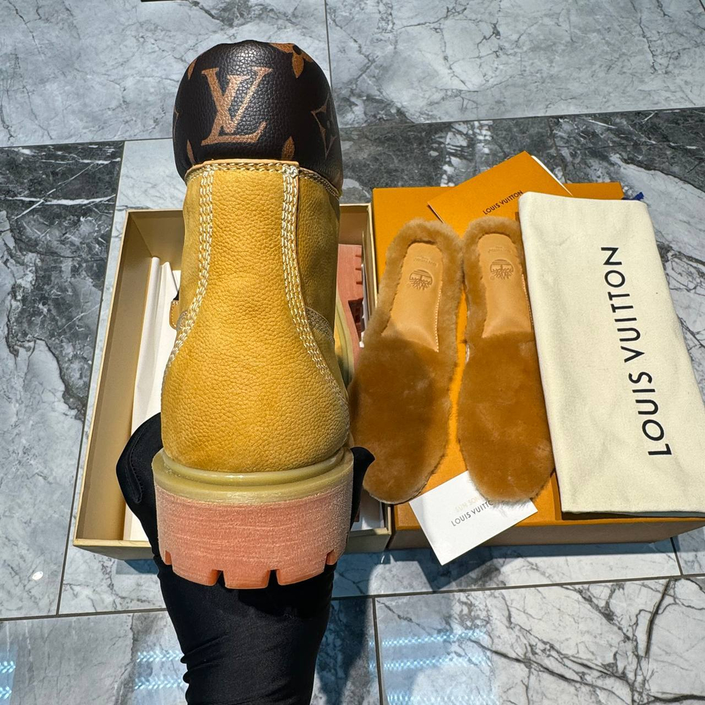 Ботинки Louis Vuitton x Timberland