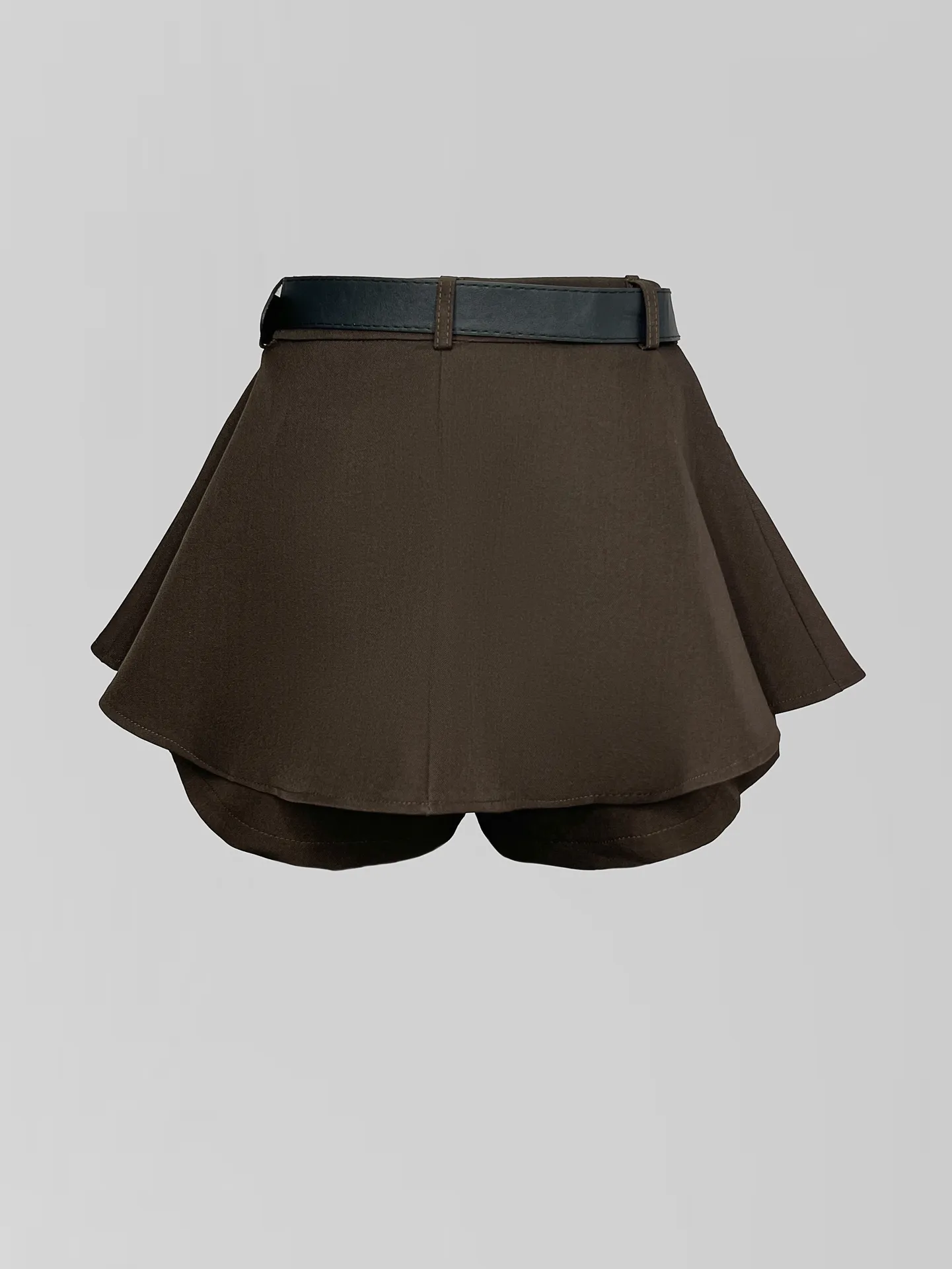 Шорты 4U 2017386 однотонные с ремнем в комплекте