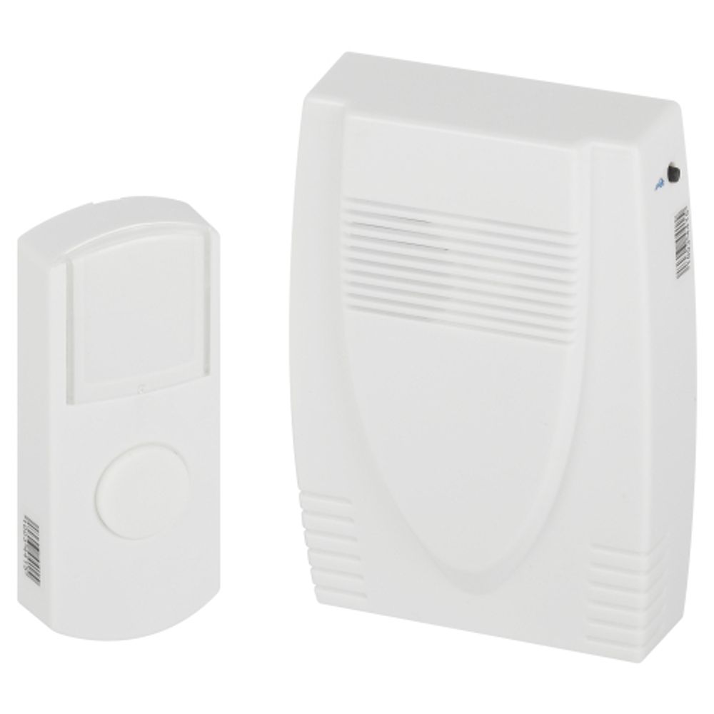 Звонок дверной ЭРА C71 беспроводной белый 6 мелодий | Электрозвонки беспроводные