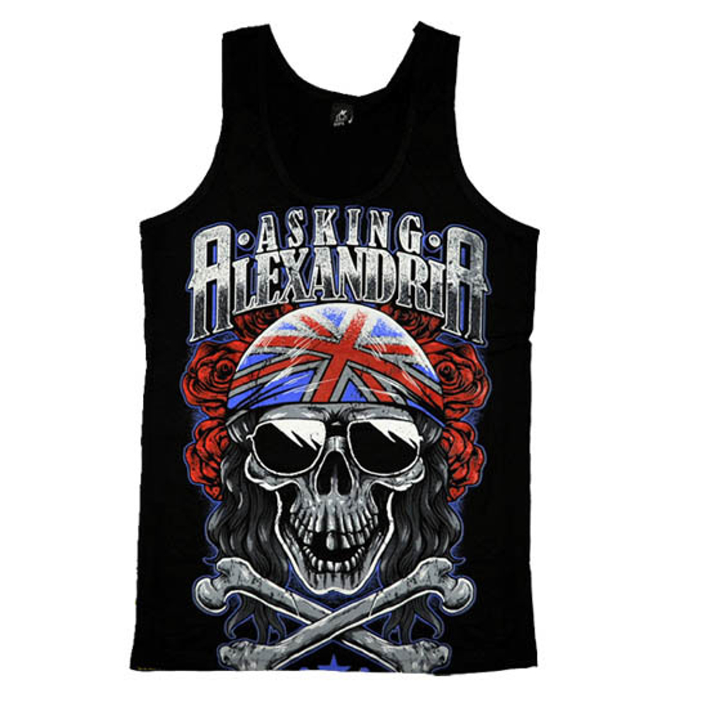 Майка Asking Alexandria (череп)