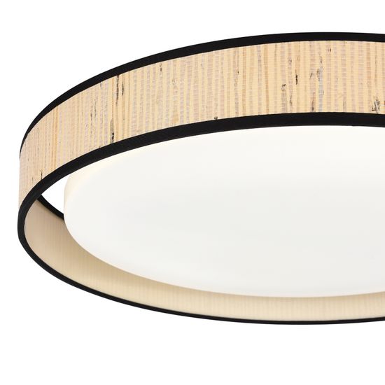 SLE6010-512-48 Светильник потолочный ST-Luce белый/бежевый, черный LED 1*48W 4000K VENTE
