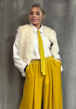 Палаццо /бархат /50% шелк /50% хб