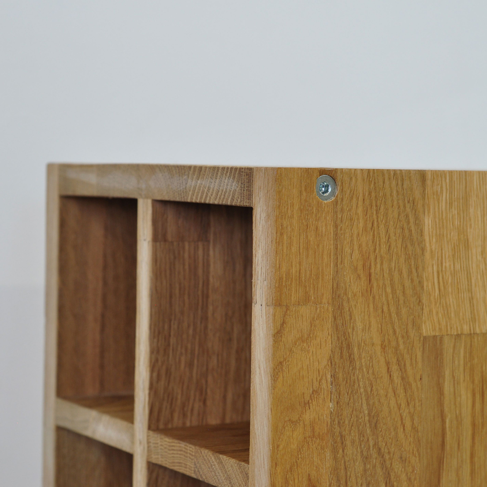 Кухонный модуль, 20х30х75, Севилья / Валенсия, шкаф навесной, винный шкаф, из массива дуба, Dipriz