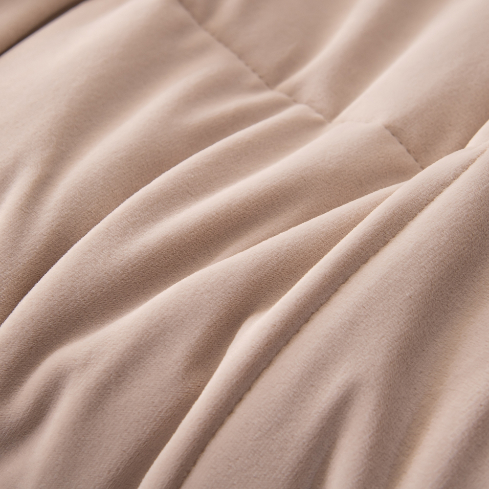 Комплект постельного белья на резинке Сатин Velouria Luxe с Одеялом VLR003